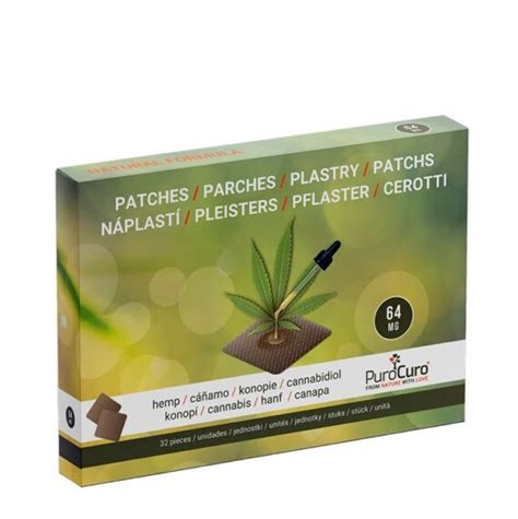 Parche de CBD con aceite de cáñamo - CBD sender
