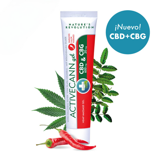 Activecann gel efecto calor CBD+CBG 75 ml