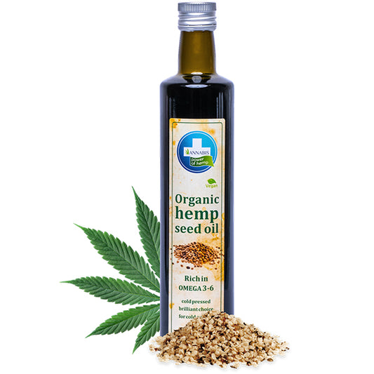 ACEITE DE CÁÑAMO BIO HEMP OIL · Certificado Ecológico rico en Omega 3-6