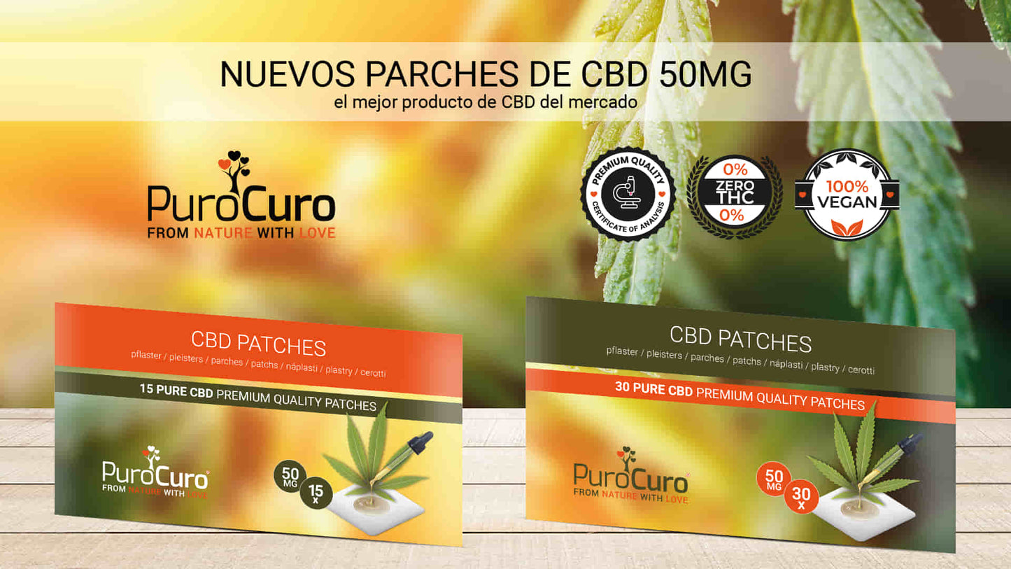 Parche de CBD puro
