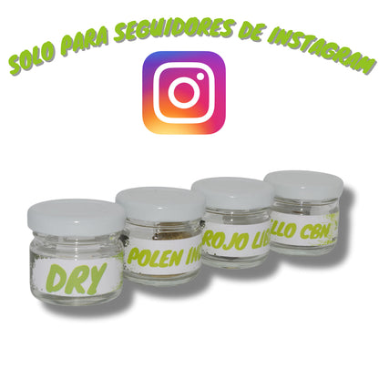Pack degustación resinas seguidores