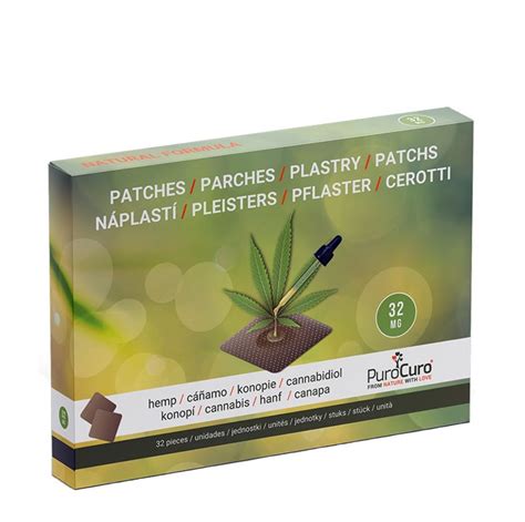 Parche de CBD con aceite de cáñamo